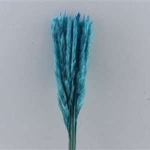 Pluma Decorativa Azul .75